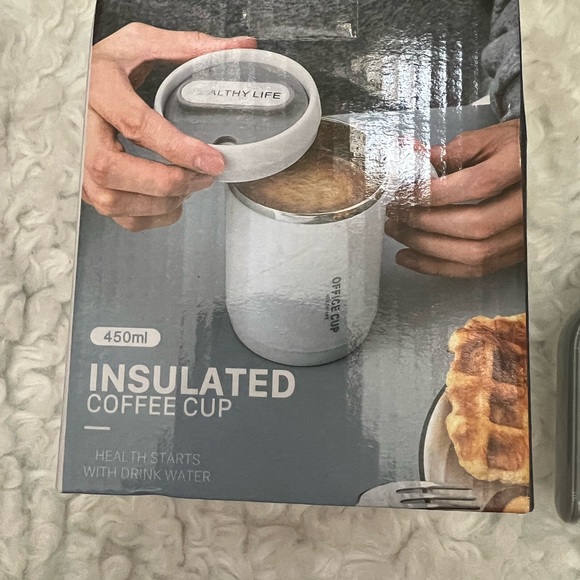 NEW STAINLESS STEEL TUMBLER WHITE COLOR - Picture 5 of 12